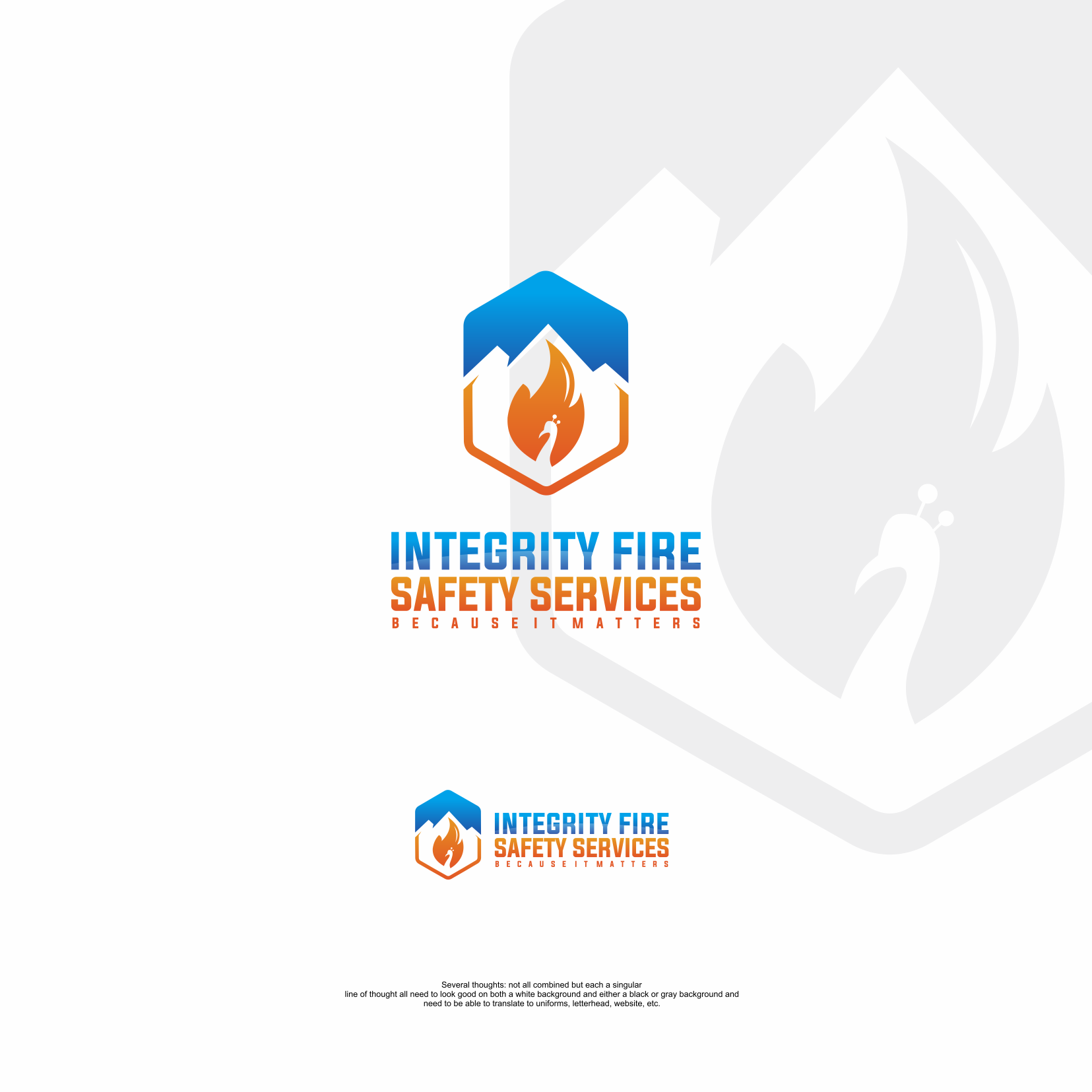 Fire Week Logo Fire Safety Logo Design