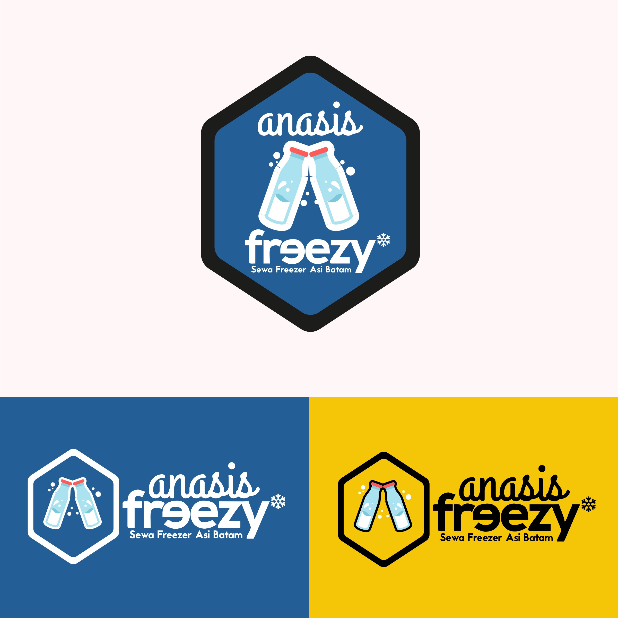logo for service anasis freezy by Supardianto logo for service anasis freezy in Logo & Brand Identity Inspiration by Supardianto