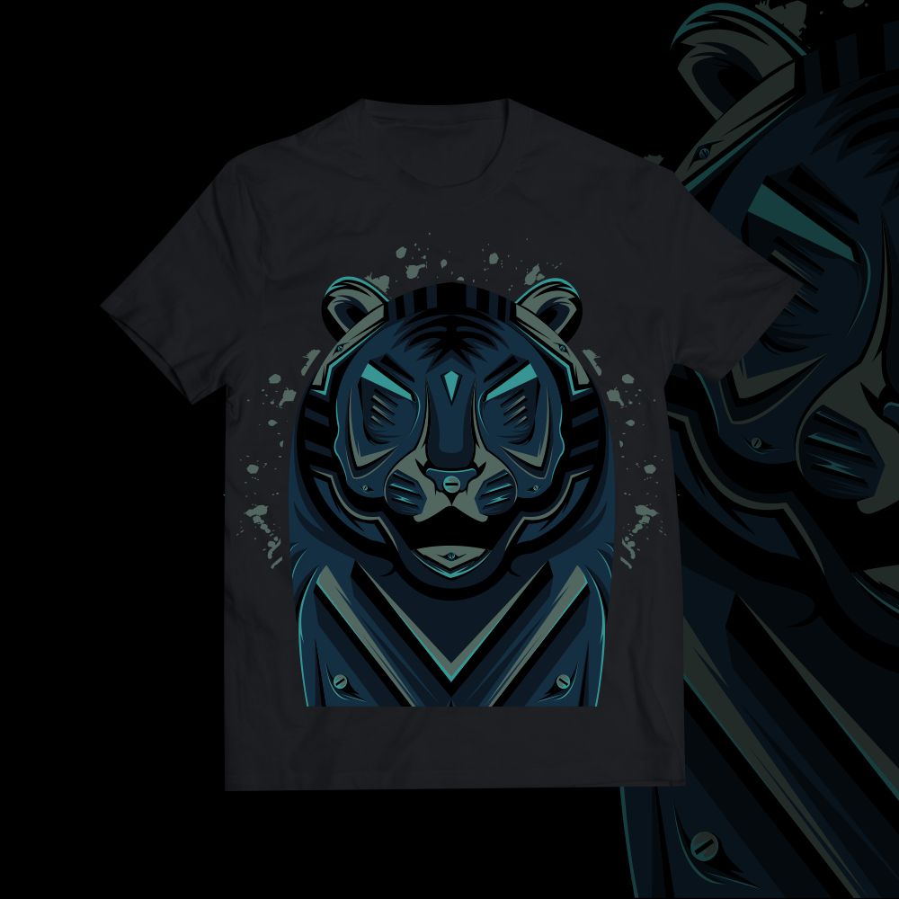 King Tiger by Harddesign King Tiger in Illustration and Graphics Inspiration by Harddesign