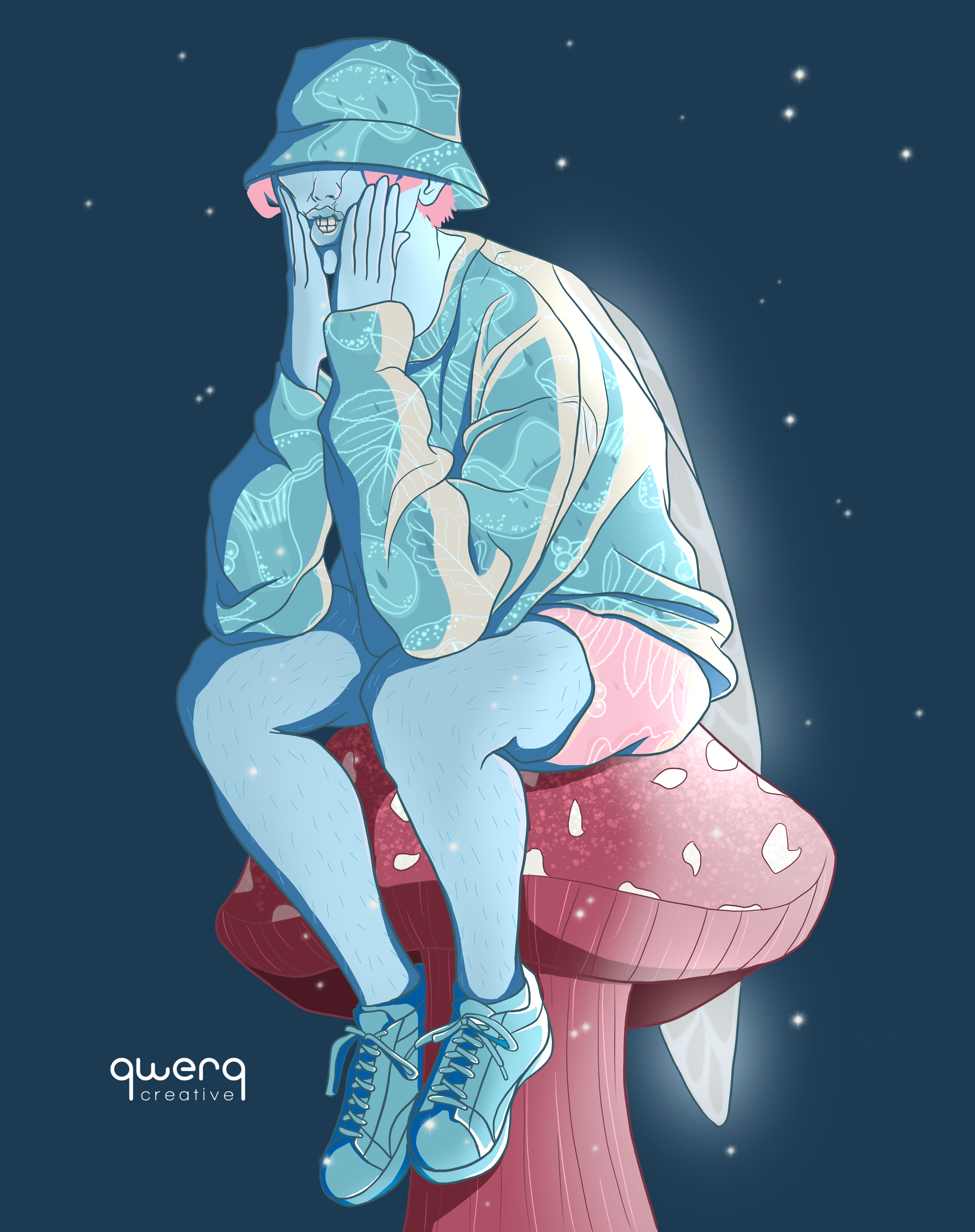 Faerie Boy in Illustration and Graphics Inspiration by Qwerq Creative