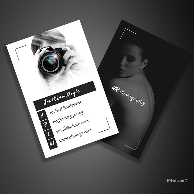 4R photography in Business Card Design Inspiration by Cmyk Color Design