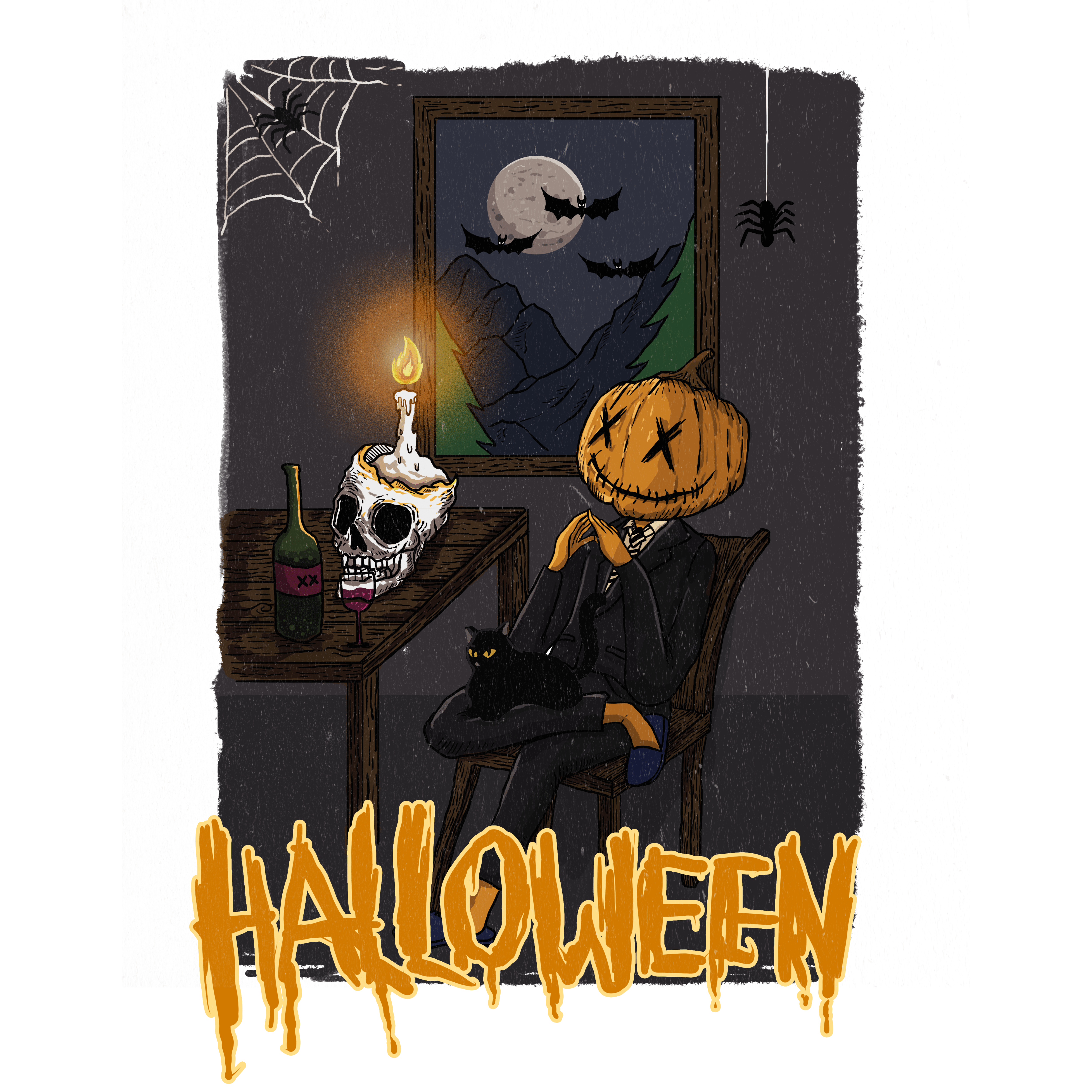 Halloween by Hermawan Susanto Halloween in Drawing & Sketching Inspiration by Hermawan Susanto