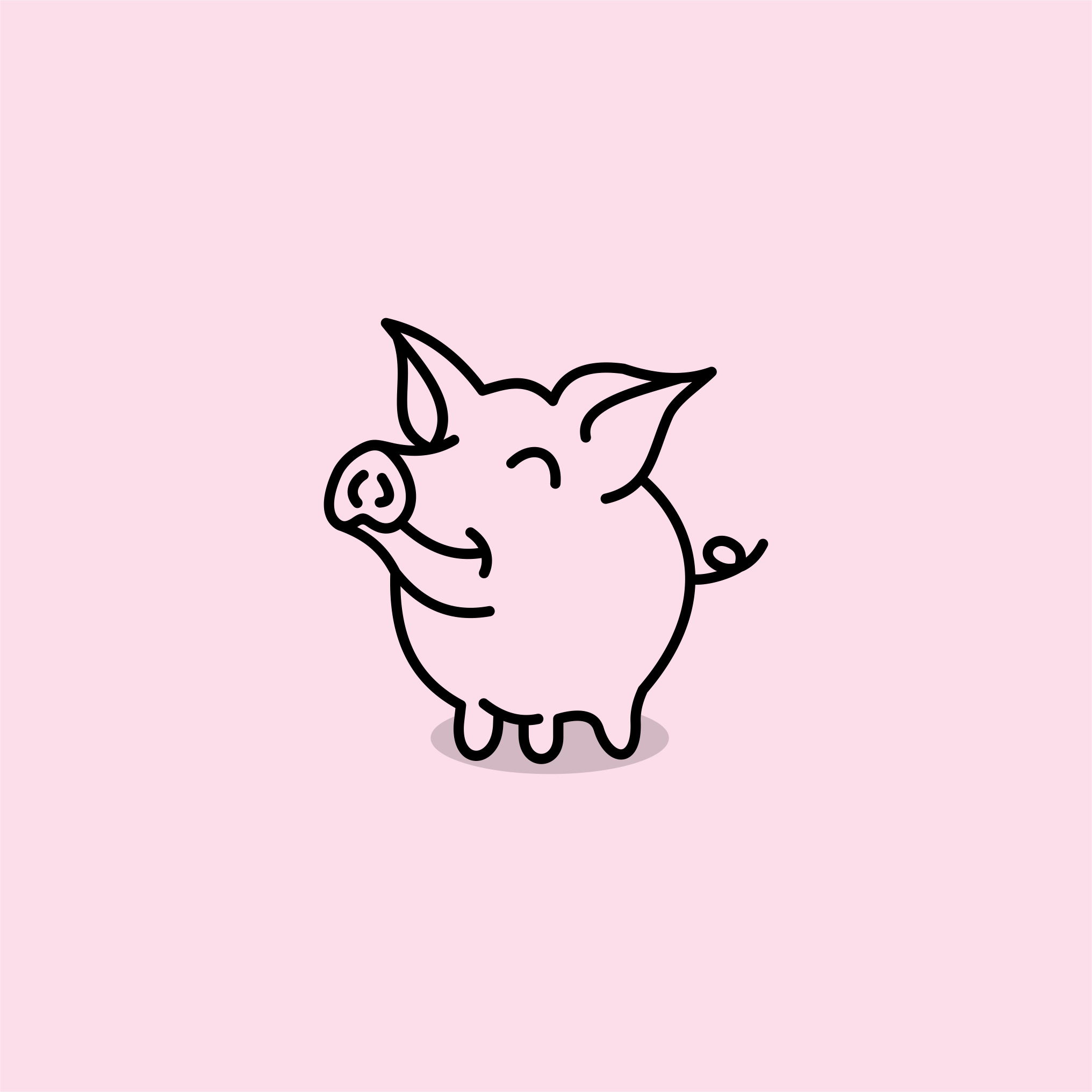 pig by Gewinn pig in Logo Design Inspiration by Gewinn