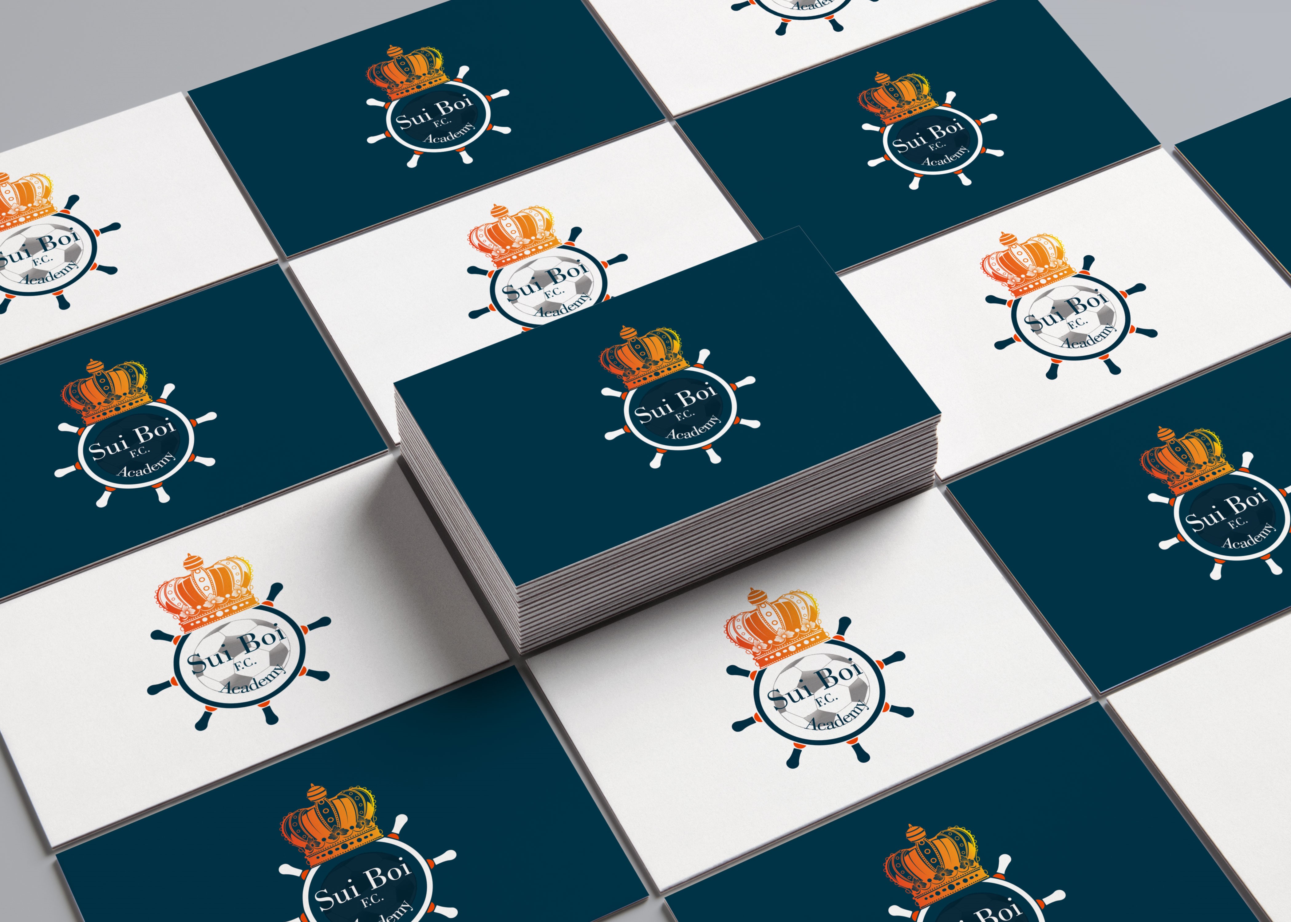 A prestigious Football (Soccer) team needed branding. in Business Card Design Inspiration by David- Distinctive Designs