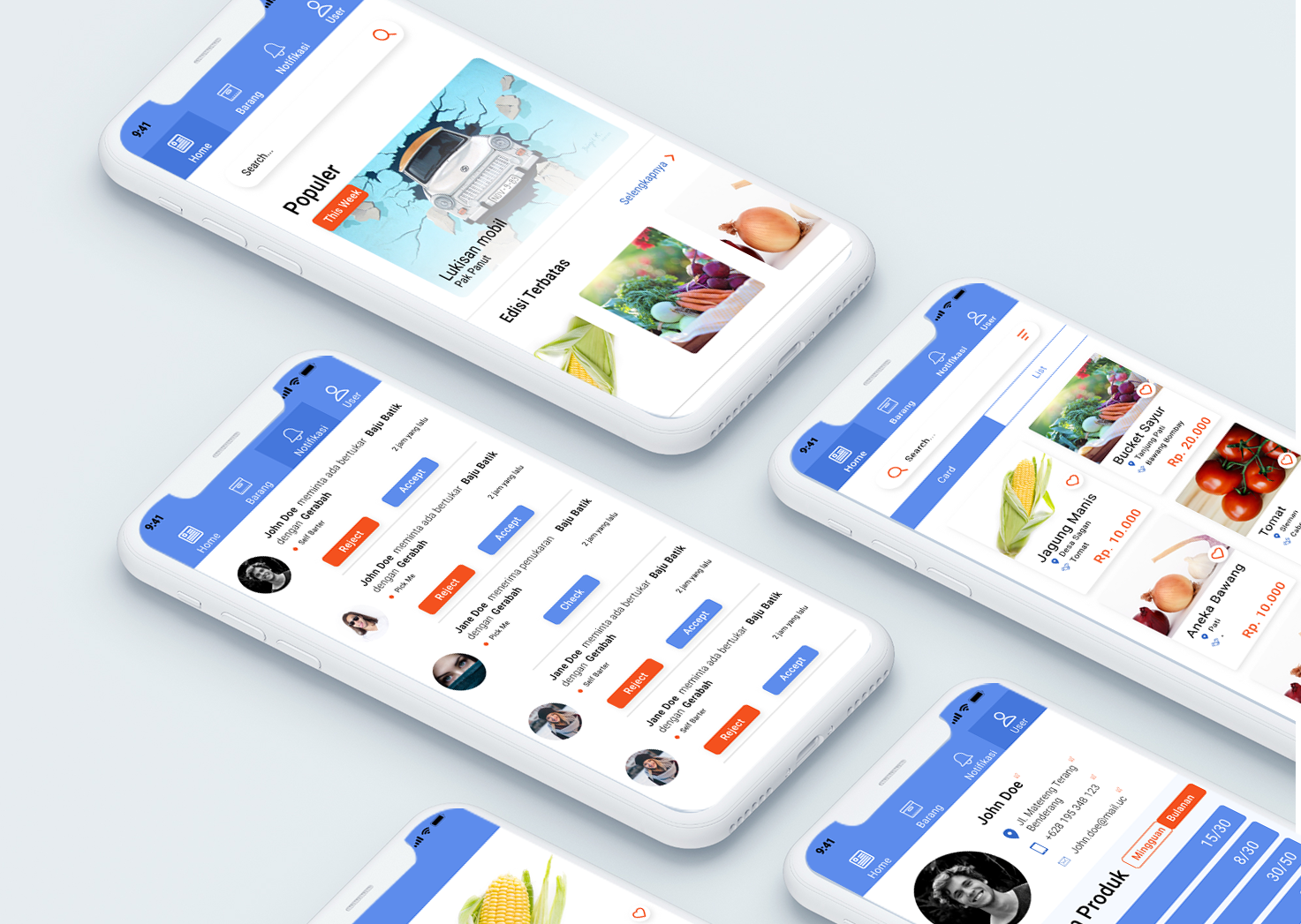 Mobile Apps for village in Website Design Inspiration by Channisha03