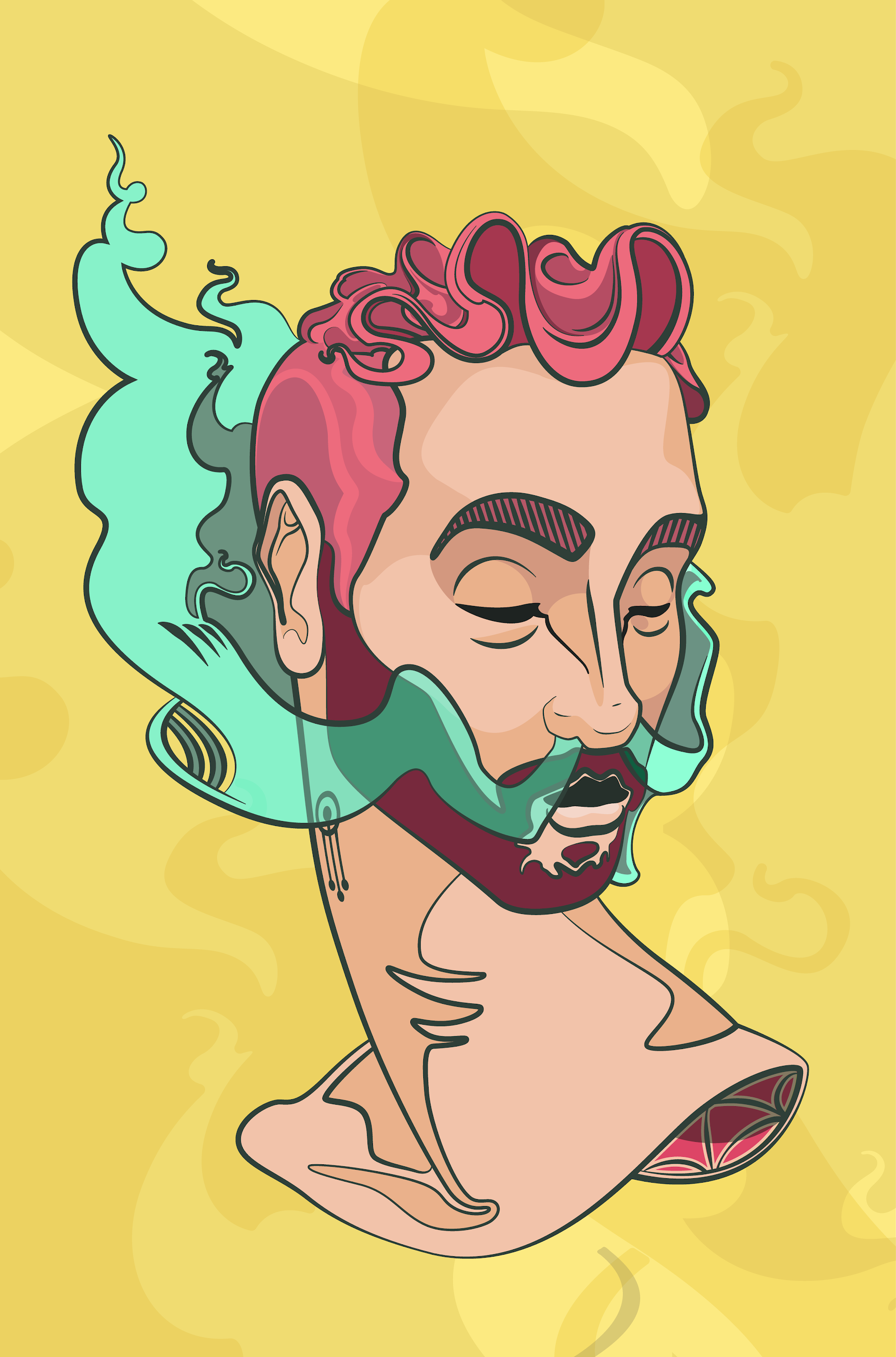 Dragon’s Breath in Business Illustration Inspiration by Ramon Azzopardi Fiott