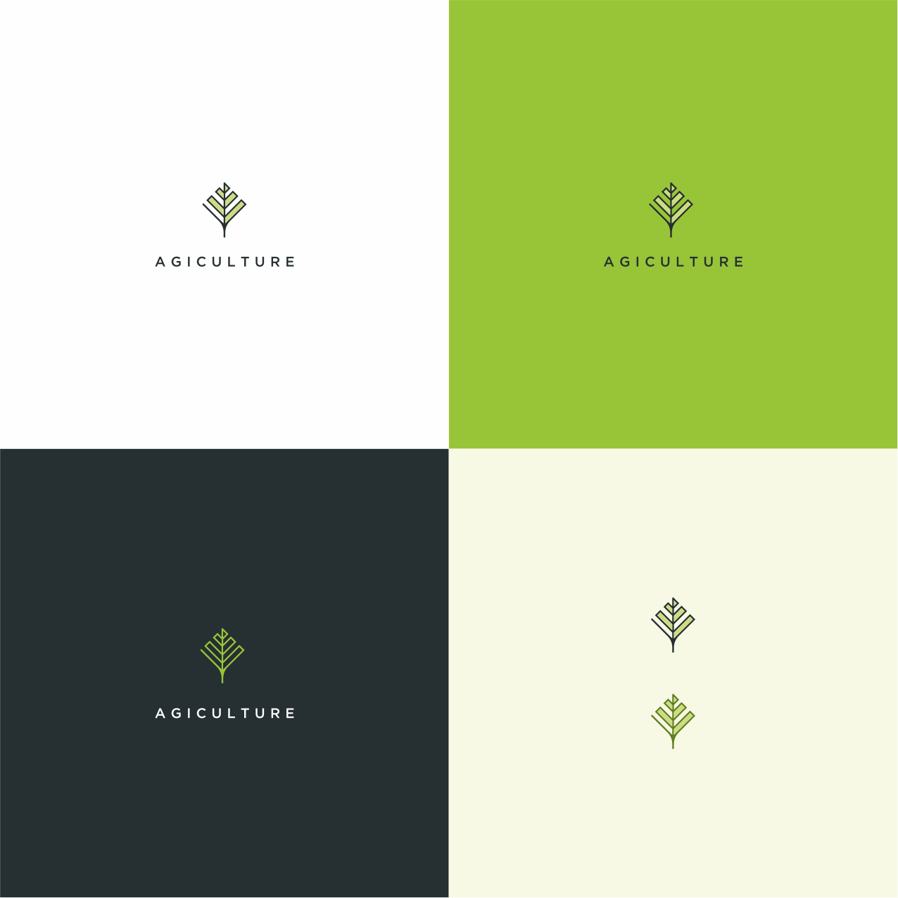 Agiculture in Logo Design Inspiration by Kembangputih
