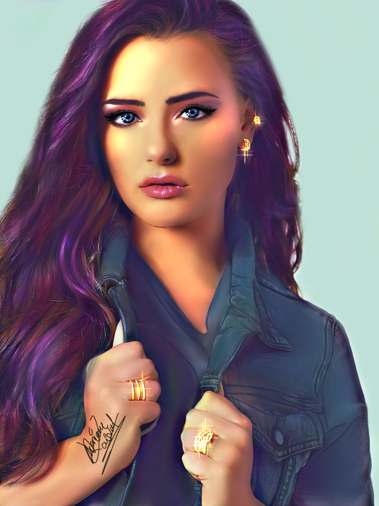 Katherine Langford Digital Art in Digital Art Inspiration by Mariam Hassain