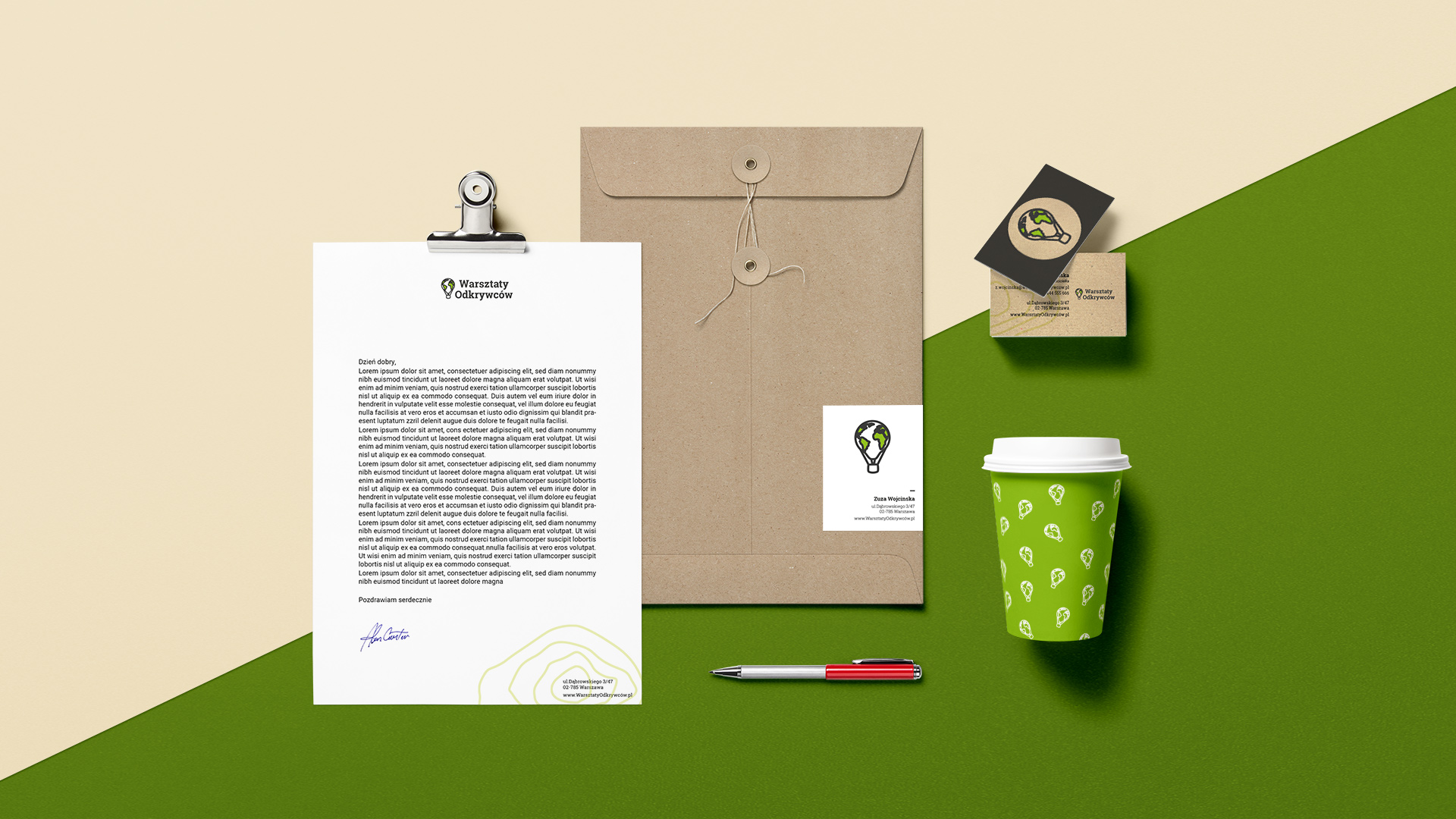 Brand Identity-Adventurer’s Workshop by Aga Kosiec Brand Identity-Adventurer’s Workshop in Logo & Brand Identity Inspiration by Aga Kosiec