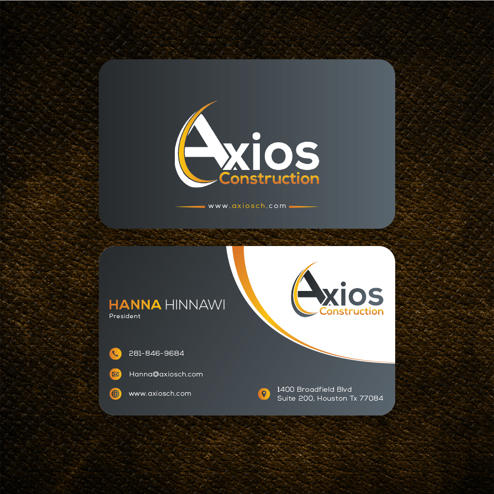 Business card Design for AXIOS. by Risingpro Business card Design for AXIOS. in Business Card Design Inspiration by Risingpro