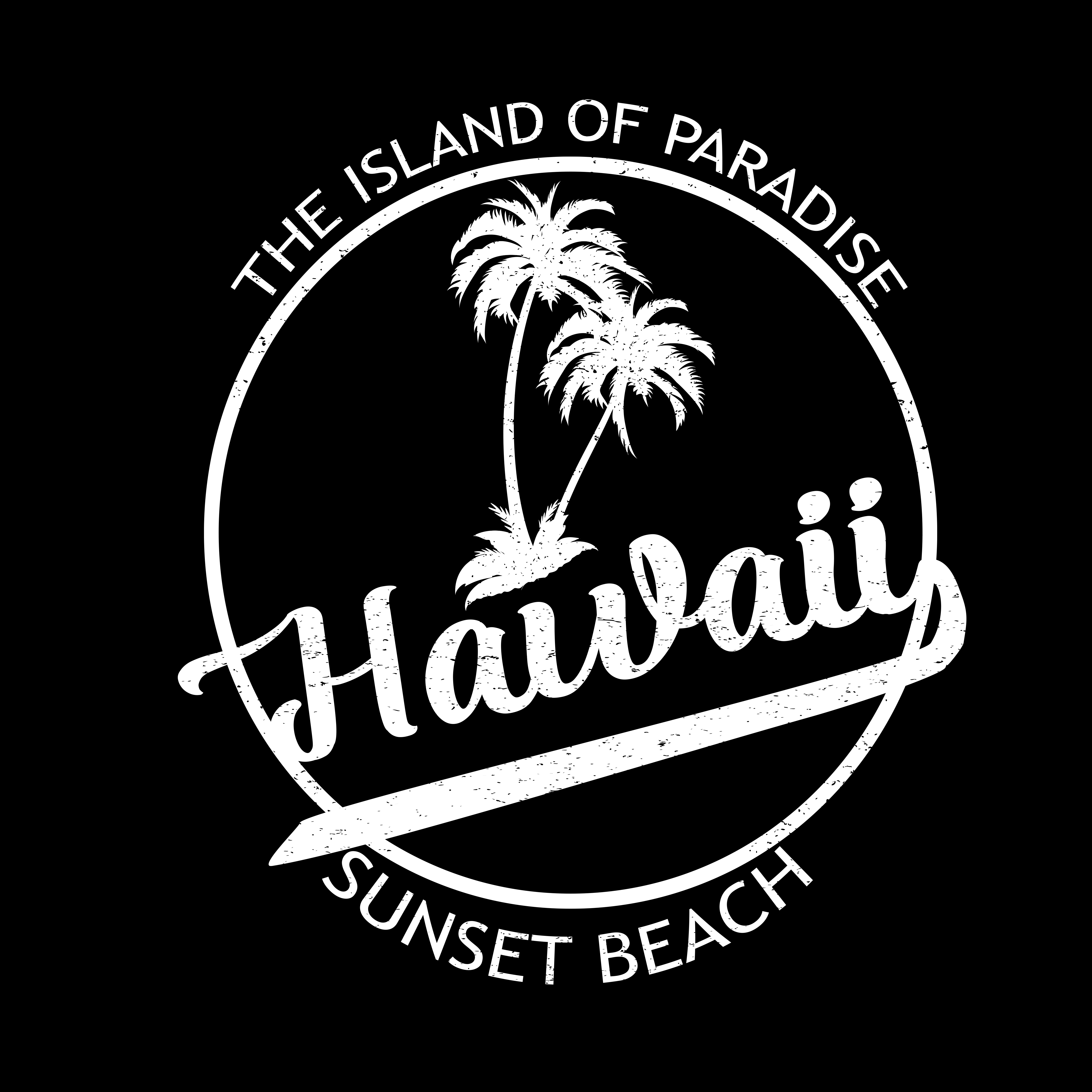 Sunset of hawii in T-Shirt Design Inspiration by Teebank