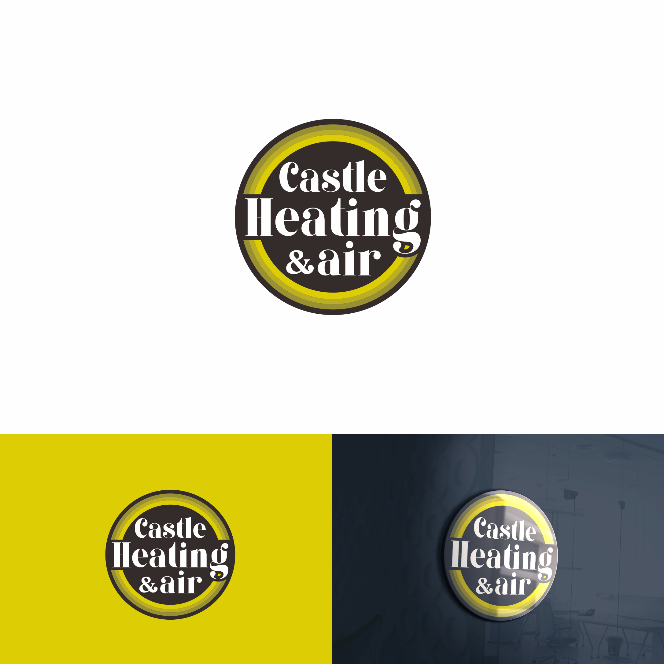 Castle Heating by Omahlogo Castle Heating in Logo Design Inspiration by Omahlogo