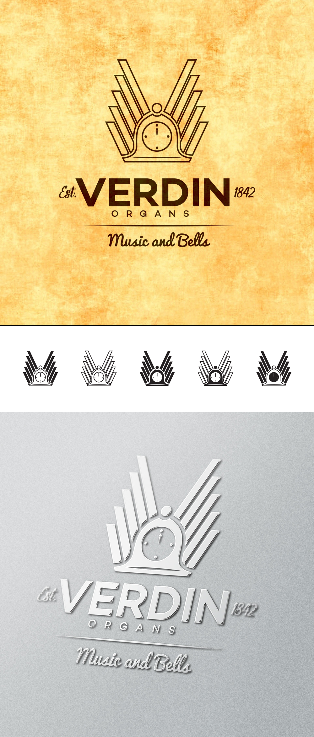 Verdini organs concept logo by Petrean Claudiu Verdini organs concept logo in Logo Design Inspiration by Petrean Claudiu