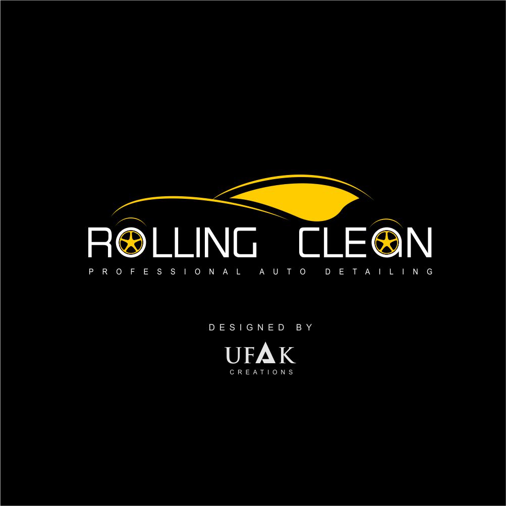 Rolling Clean by Umar_creations Rolling Clean in Logo & Brand Identity Inspiration by Umar_creations