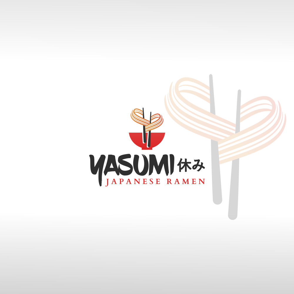 Yasumi Ramen by Clarie Yasumi Ramen in Logo Design Inspiration by Clarie