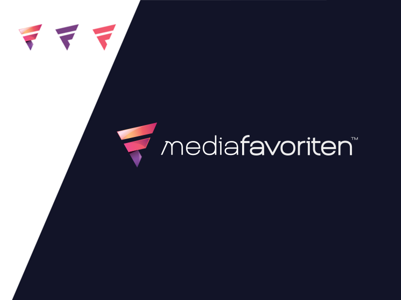 mediafavoriten logo by Wicked mediafavoriten logo in Logo Design Inspiration by Wicked