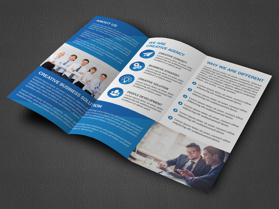 Tri-fold Brochure by Zavad Tri-fold Brochure in Brochure Design Inspiration by Zavad
