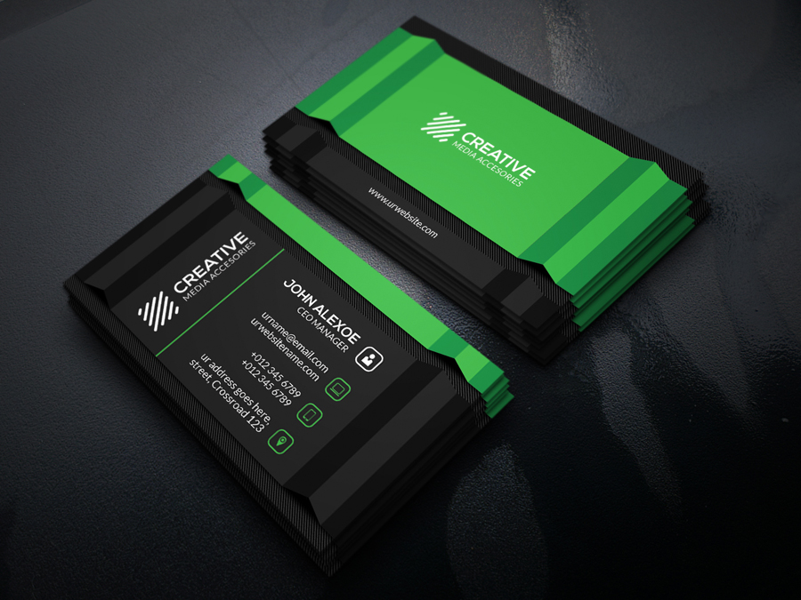 Creative Business Card in Business Card Design Inspiration by Zavad