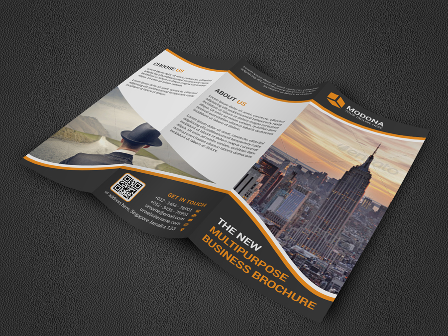 Tri-fold Brochure in Brochure Design Inspiration by Zavad