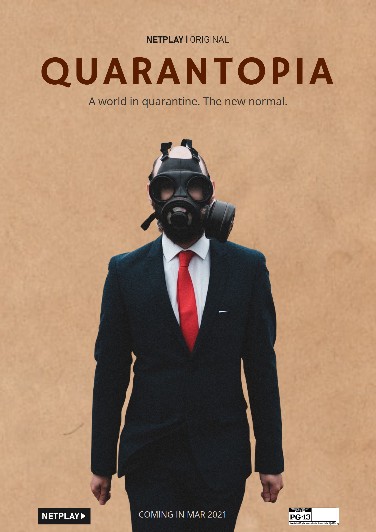 Quarantopia Movie Poster by Juan Canon Quarantopia Movie Poster in Poster Design Inspiration by Juan Canon