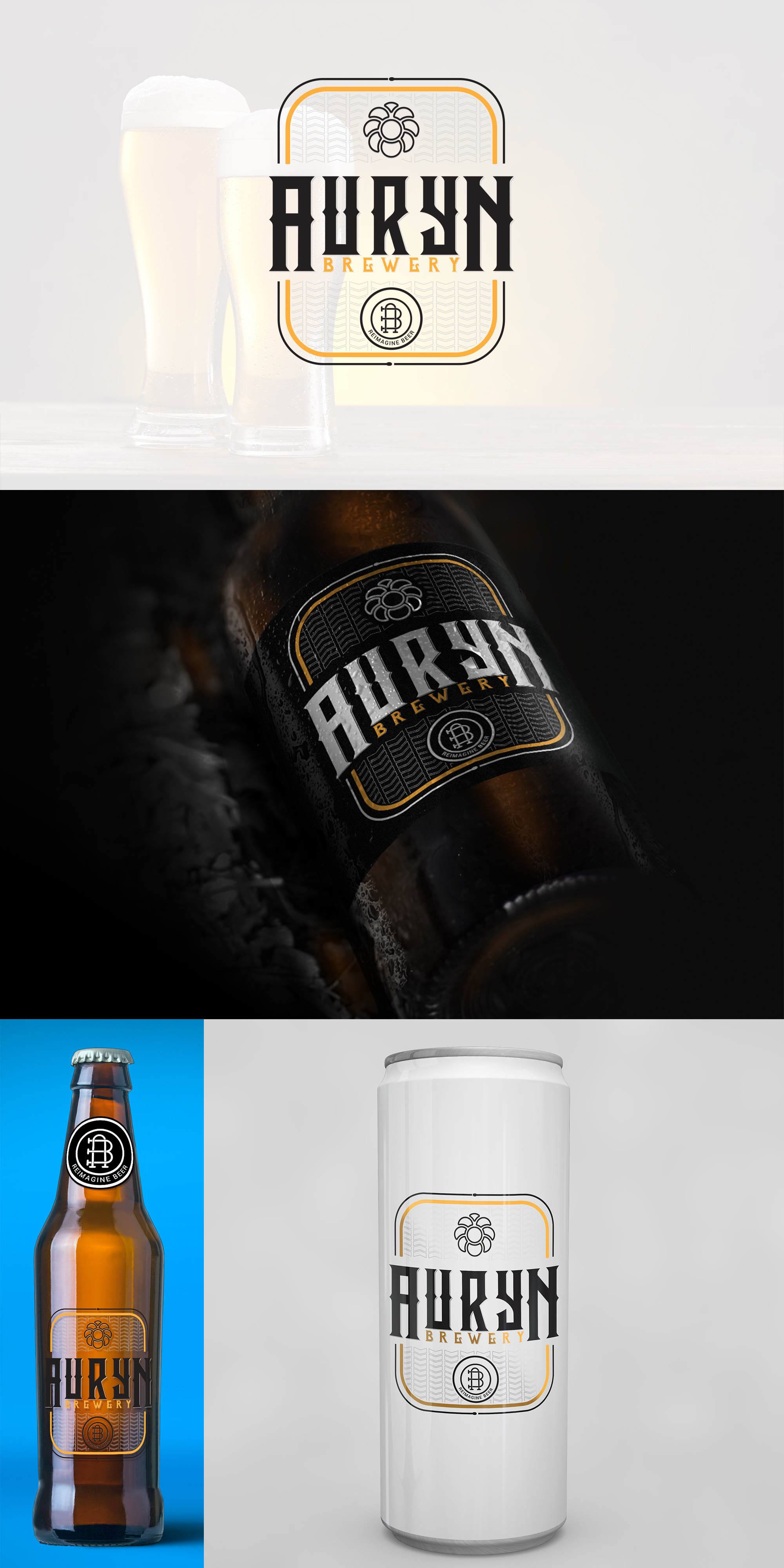 Brew logo by Volcano Brew logo in Logo Design Inspiration by Volcano