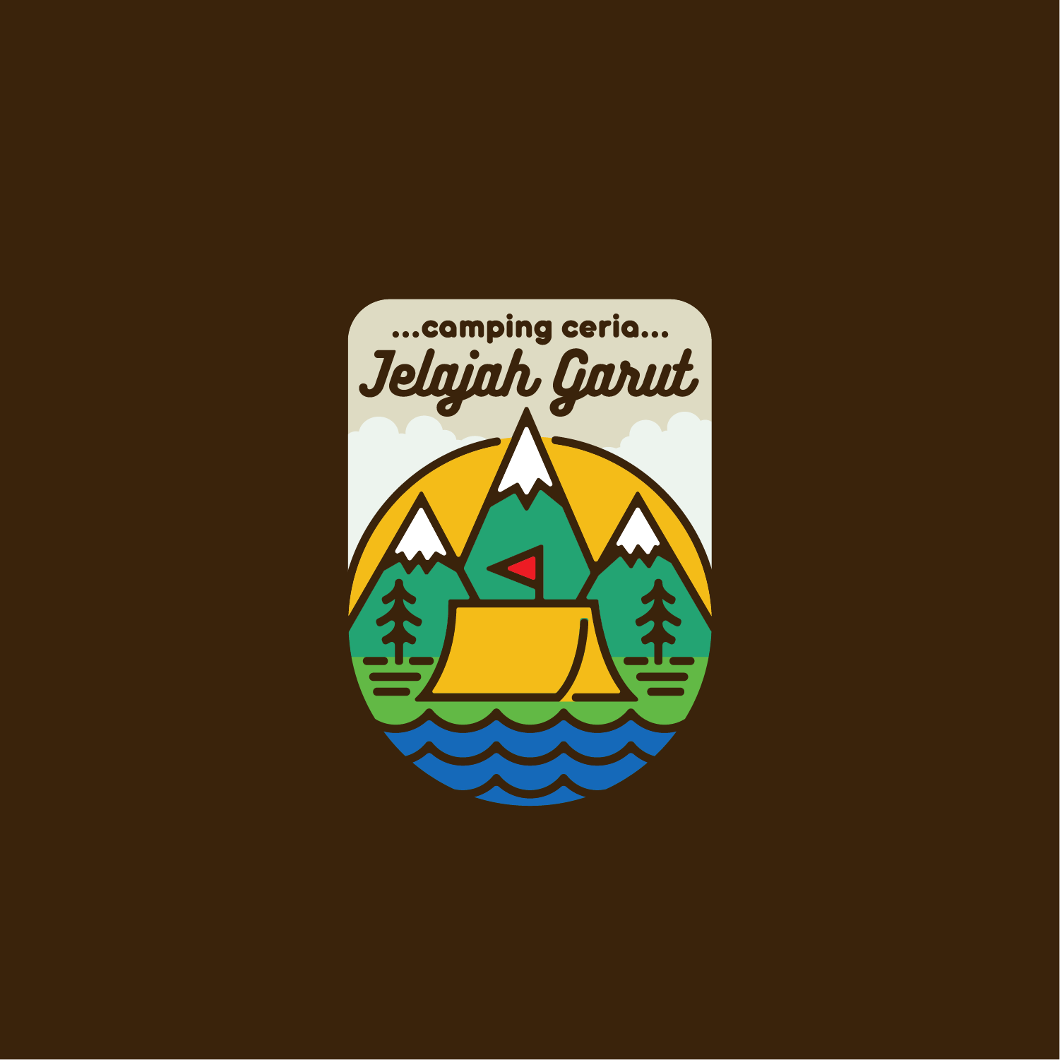 T-Shirt Design for Jelajah Garut Merchandise by Magnum Opus Design T-Shirt Design for Jelajah Garut Merchandise in T-Shirt Design Inspiration by Magnum Opus Design