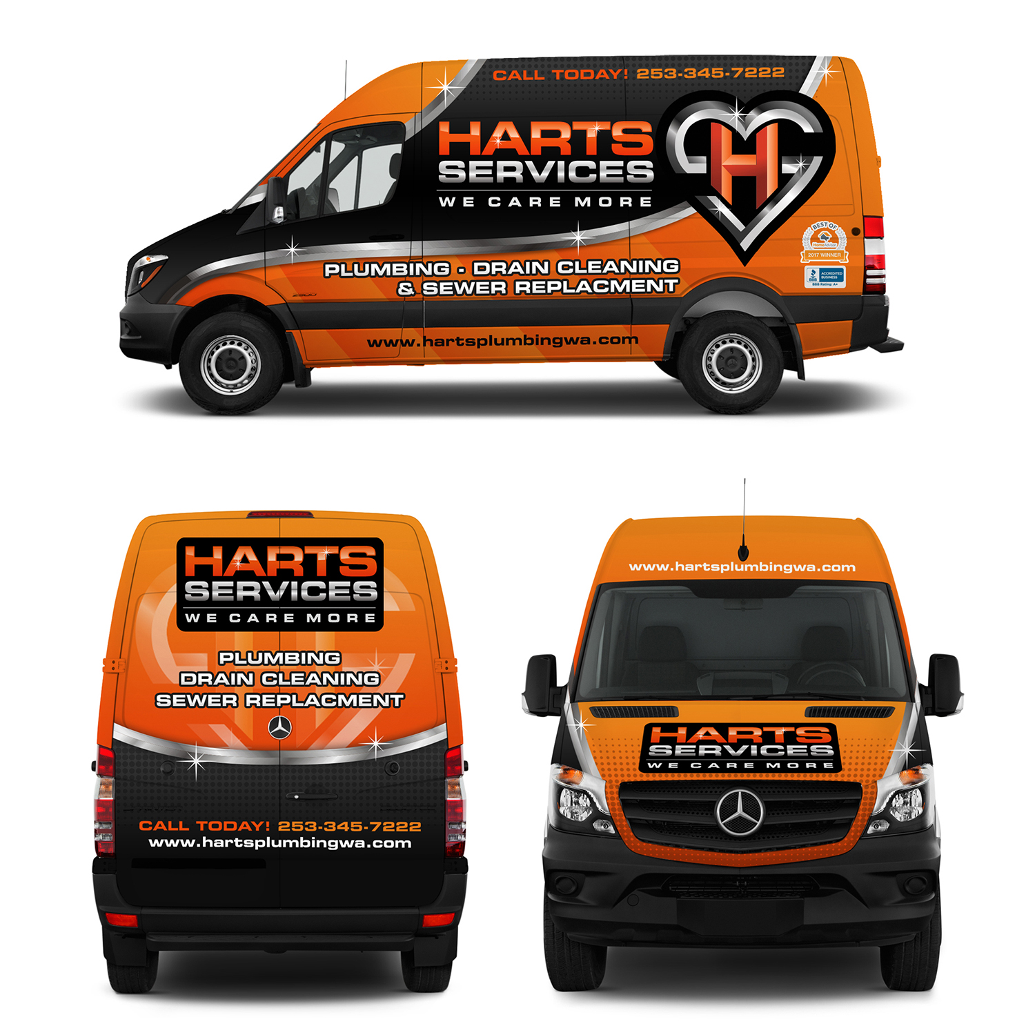 Wrap Design for Hart Services by Magnum Opus Design Wrap Design for Hart Services in Vehicle wrap design Inspiration by Magnum Opus Design