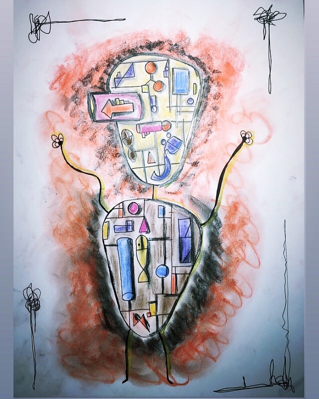 Monigote en tiza in Drawing Inspiration by Franco Moscovicz