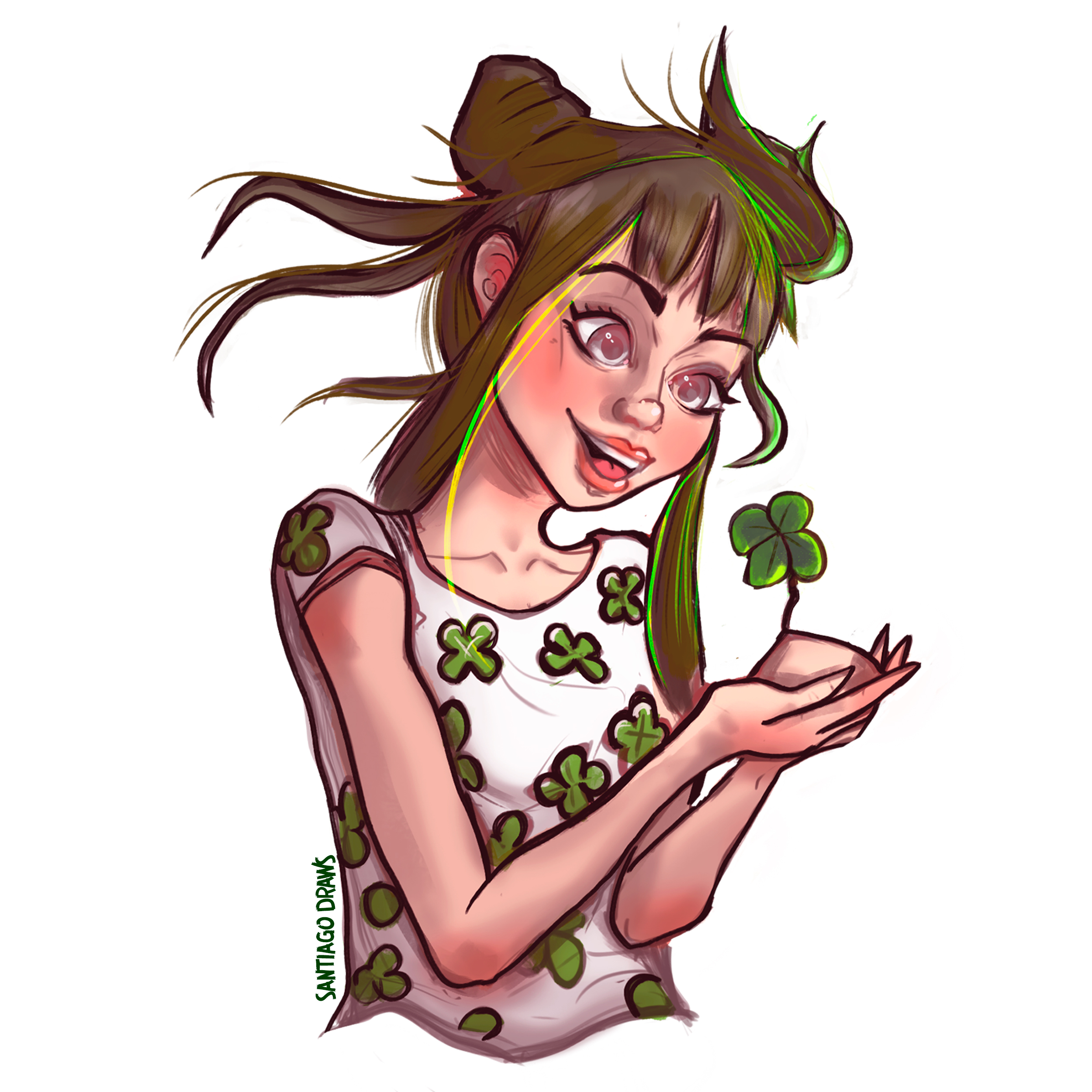 St Patricks Day - SantiagoDraws in Cartoon & Caricature Inspiration by Santiago Draws