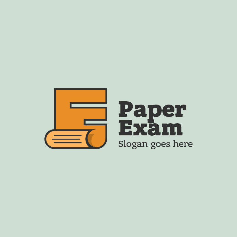 Paper Exam by Darksider Paper Exam in Logo Design Inspiration by Darksider