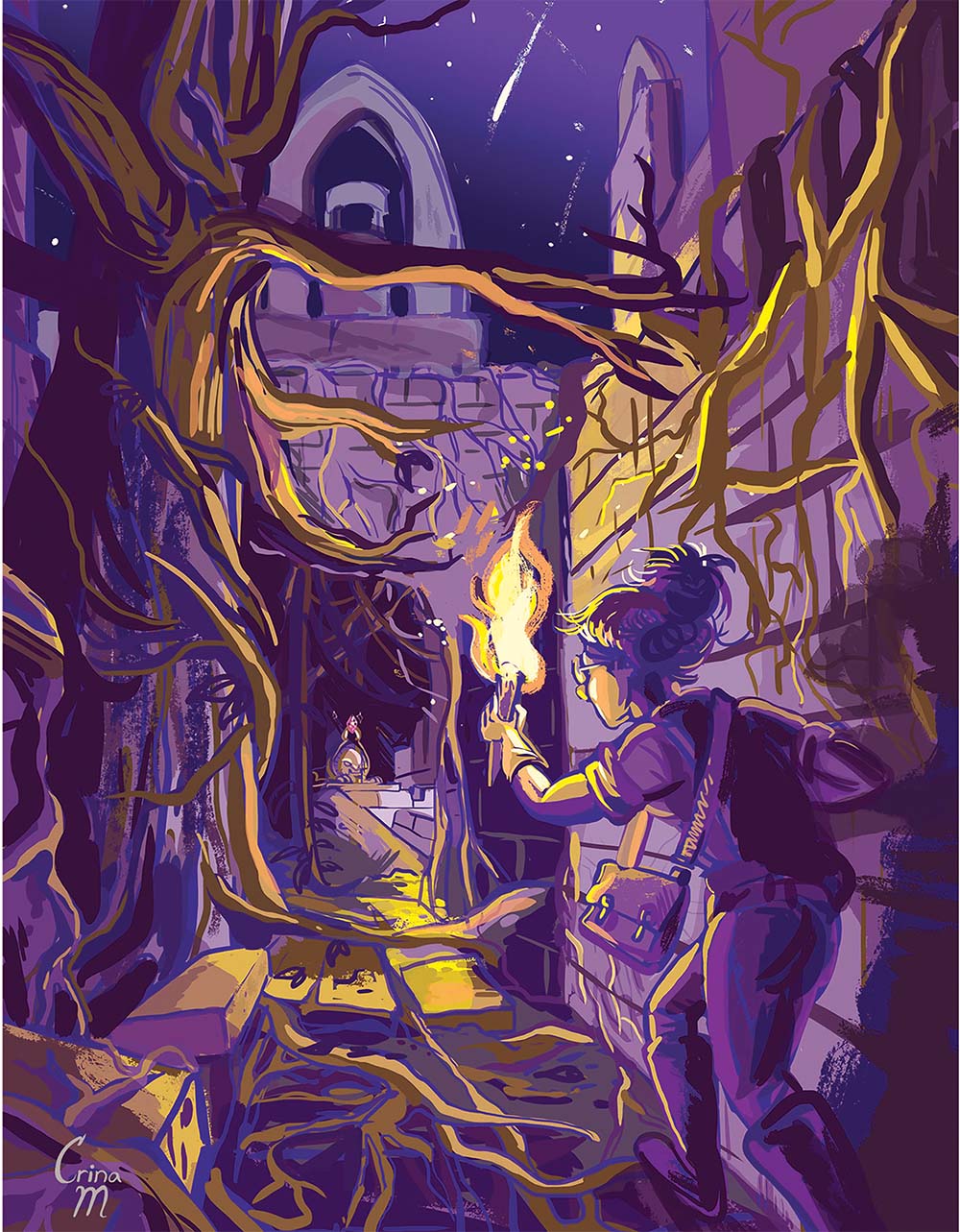 Hidden in Poster Design Inspiration by Crina Magalio