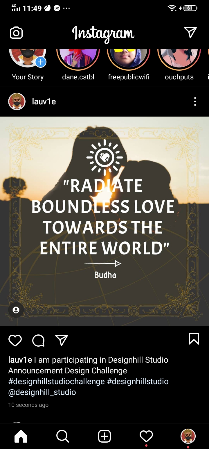 Emanate Love by Zander Louie Villanueva Emanate Love in Instagram Post Design Inspiration by Zander Louie Villanueva