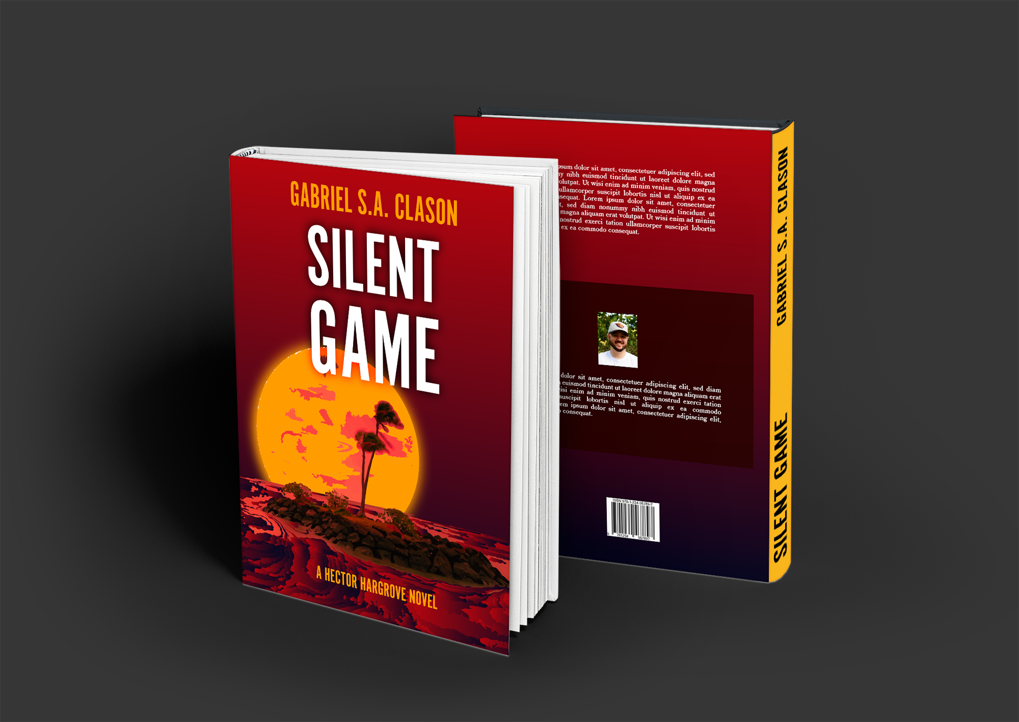 Silent Game Book Cover by Lauram. Silent Game Book Cover in Book cover Design Inspiration by Lauram.