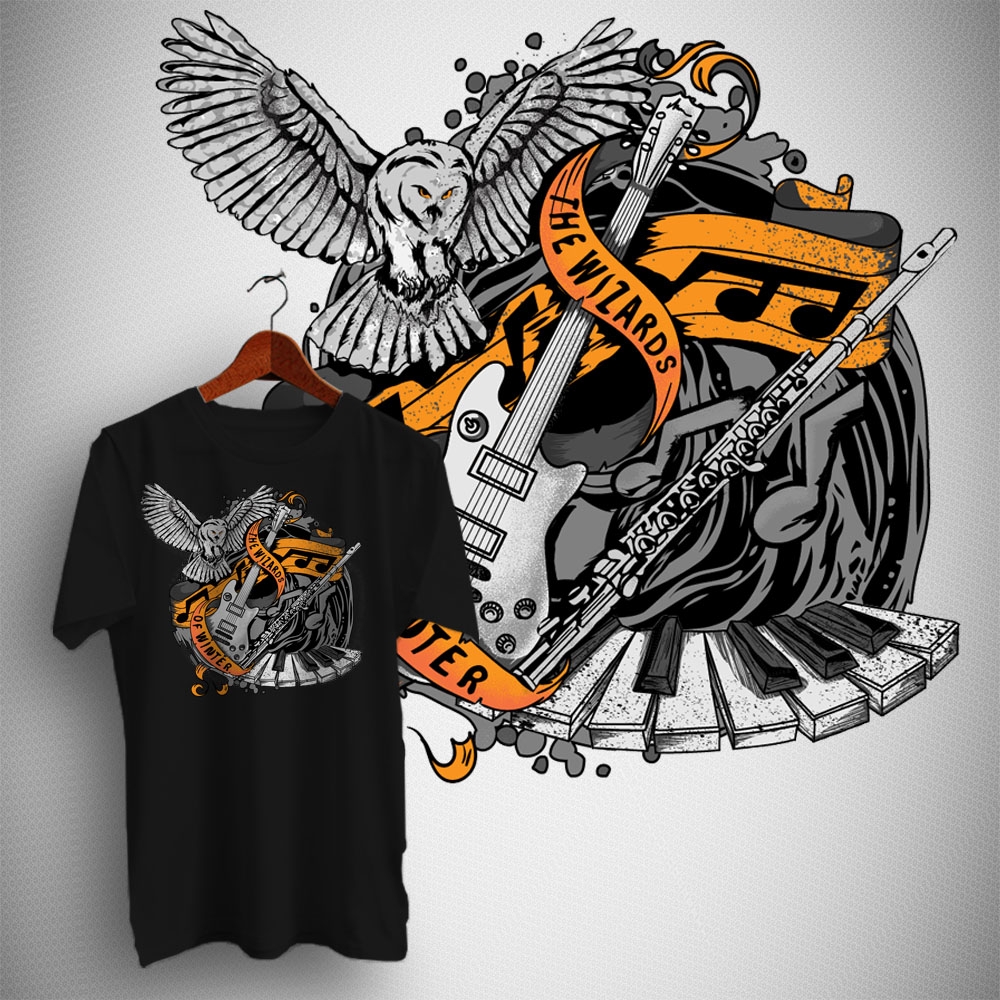 tshirt logo in T-Shirt Design Inspiration by Faris.chand