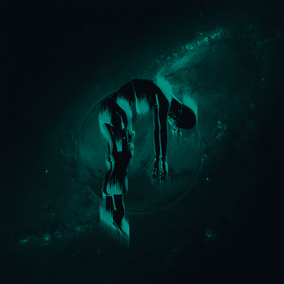 Floating in space in Visual Art Inspiration by Dario Esteban Silva Quecan