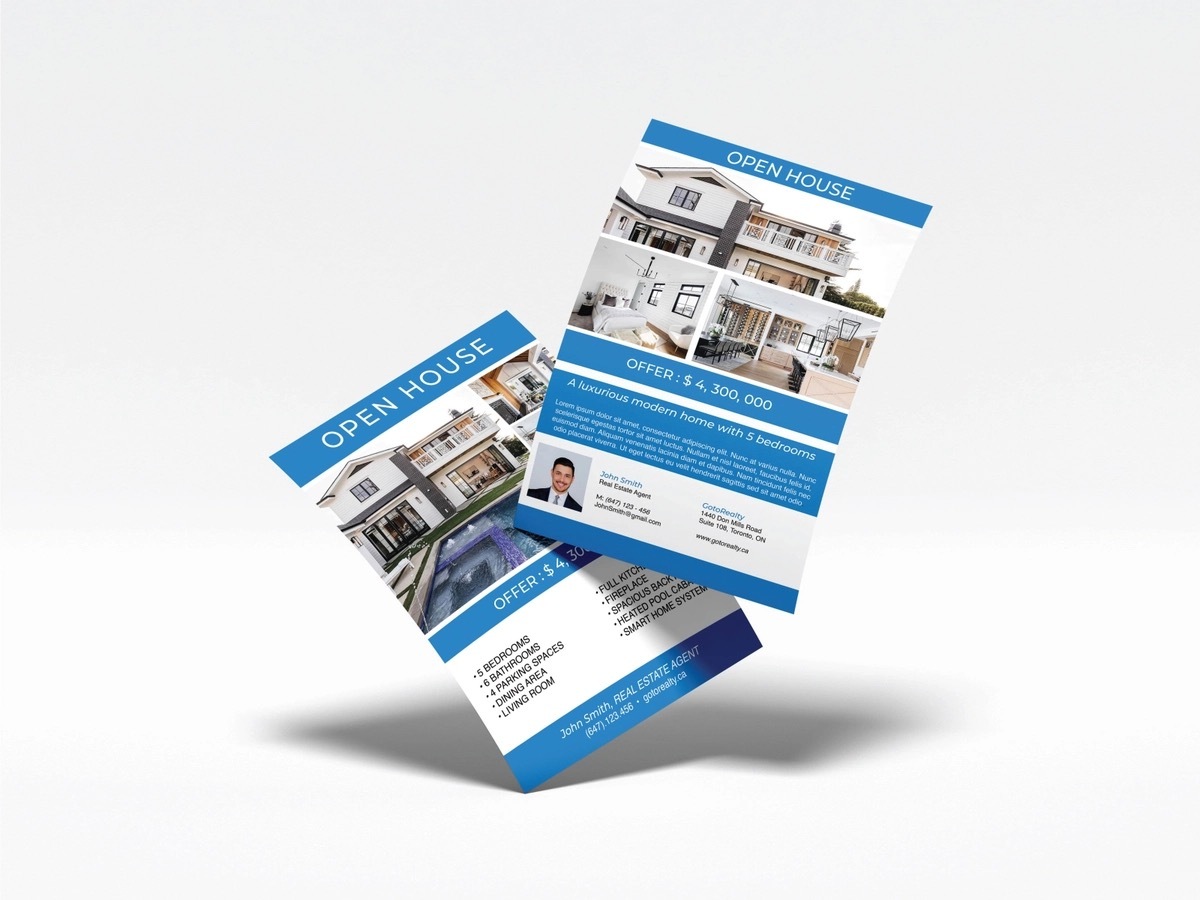 Go To Realty: Flyer Design in Print flyer design Inspiration by Krisk