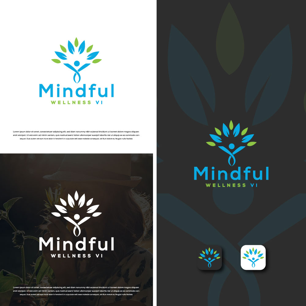 Wellness in Logo Design Inspiration by Azher Uddin