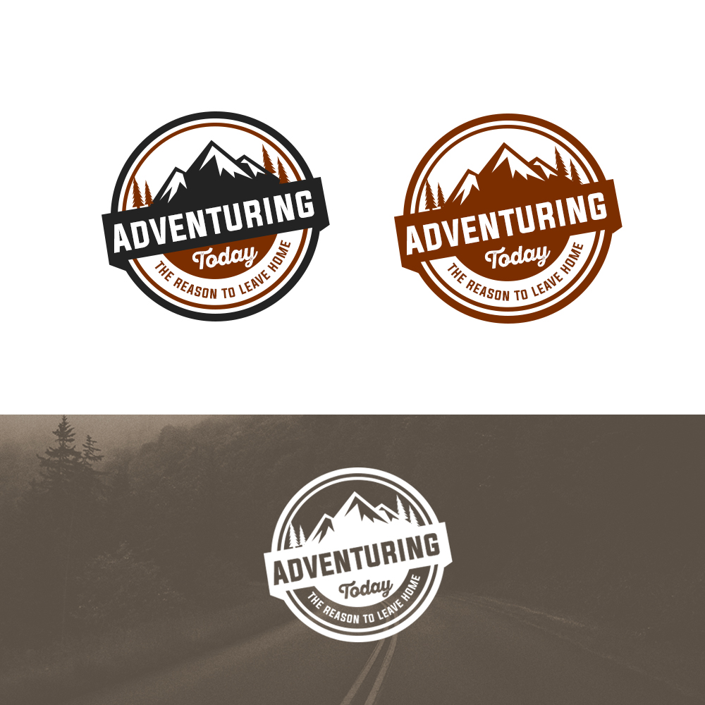 Adventuring Today in Logo & Brand Identity Inspiration by Sijreickako Cabantog