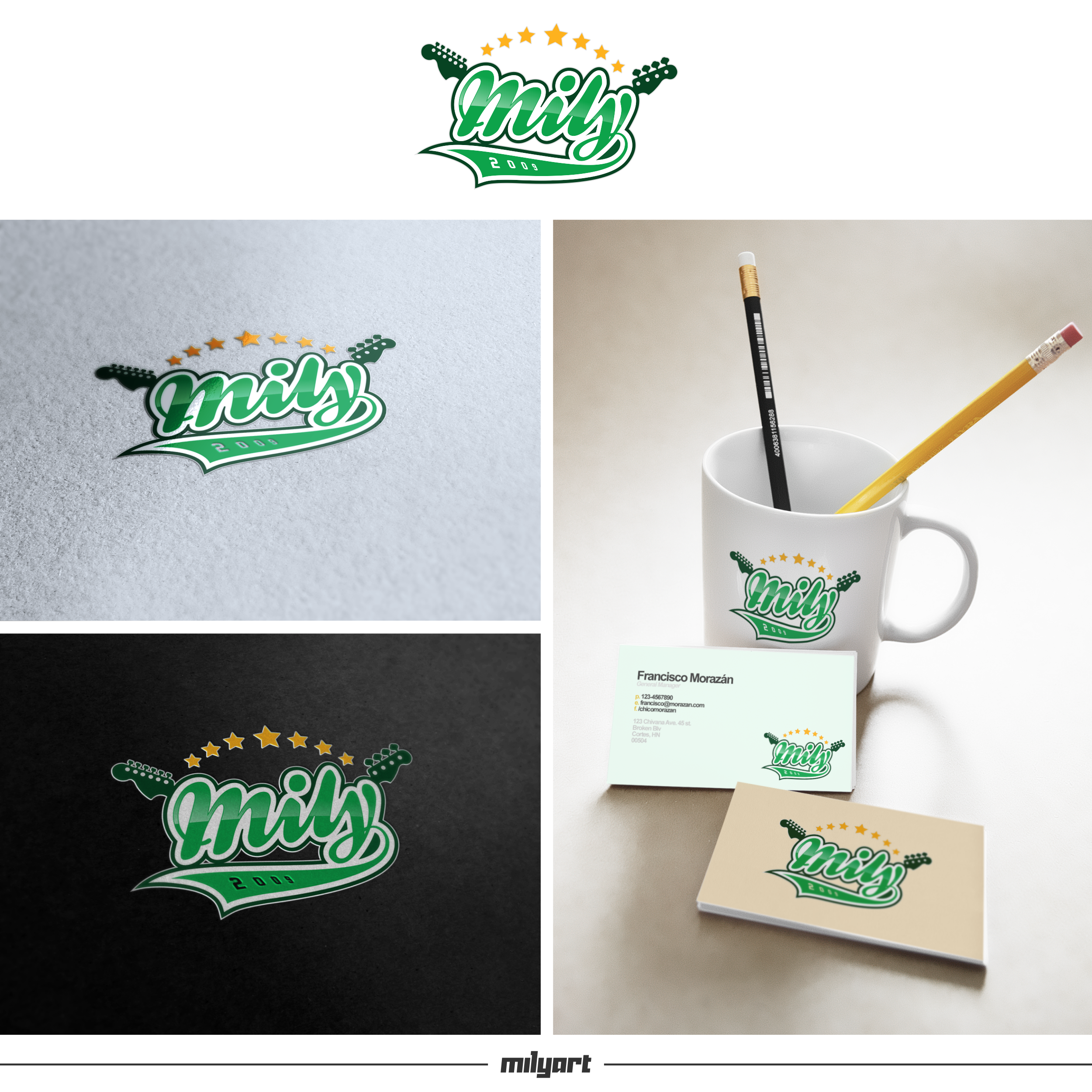 Mily Studio in Logo Design Inspiration by Heydit Studio