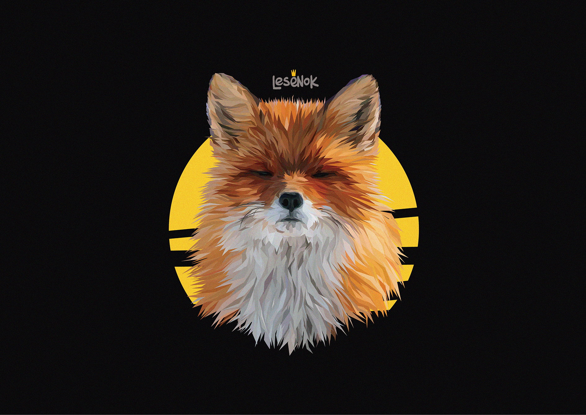 Fox in Illustration and Graphics Inspiration by Olesya Siguta