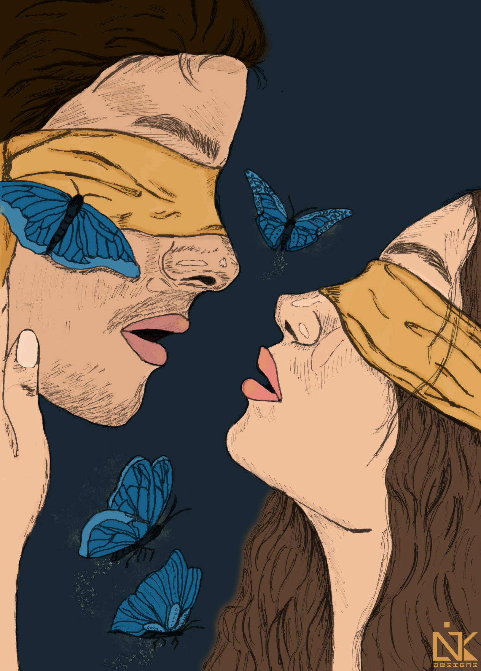 lust in Illustration and Graphics Inspiration by najatkibbi