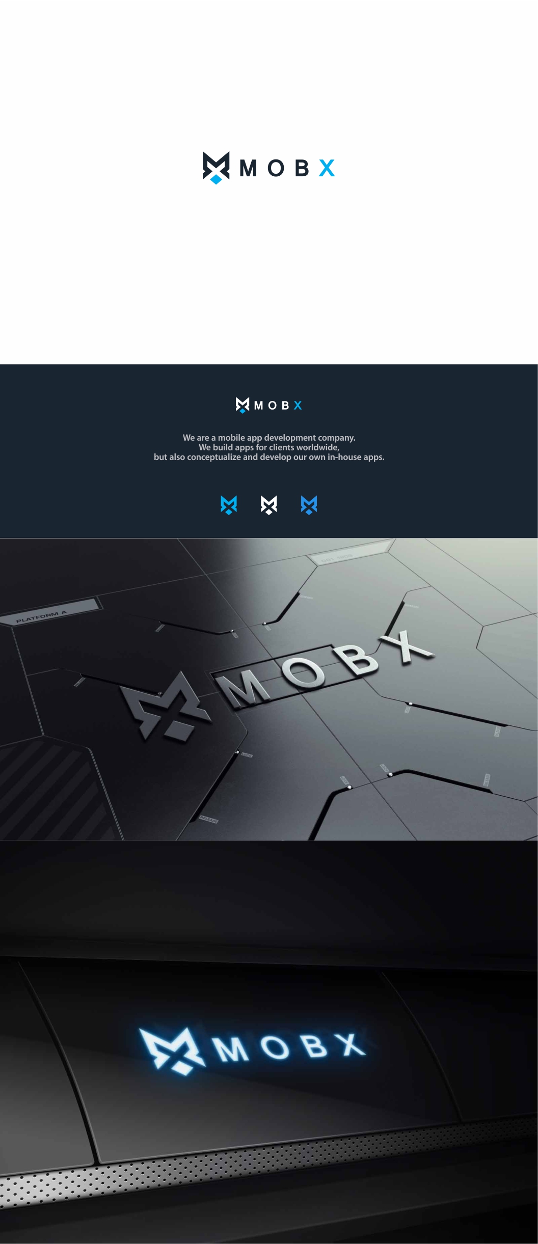 mob x in Logo & Brand Identity Inspiration by Mazay4