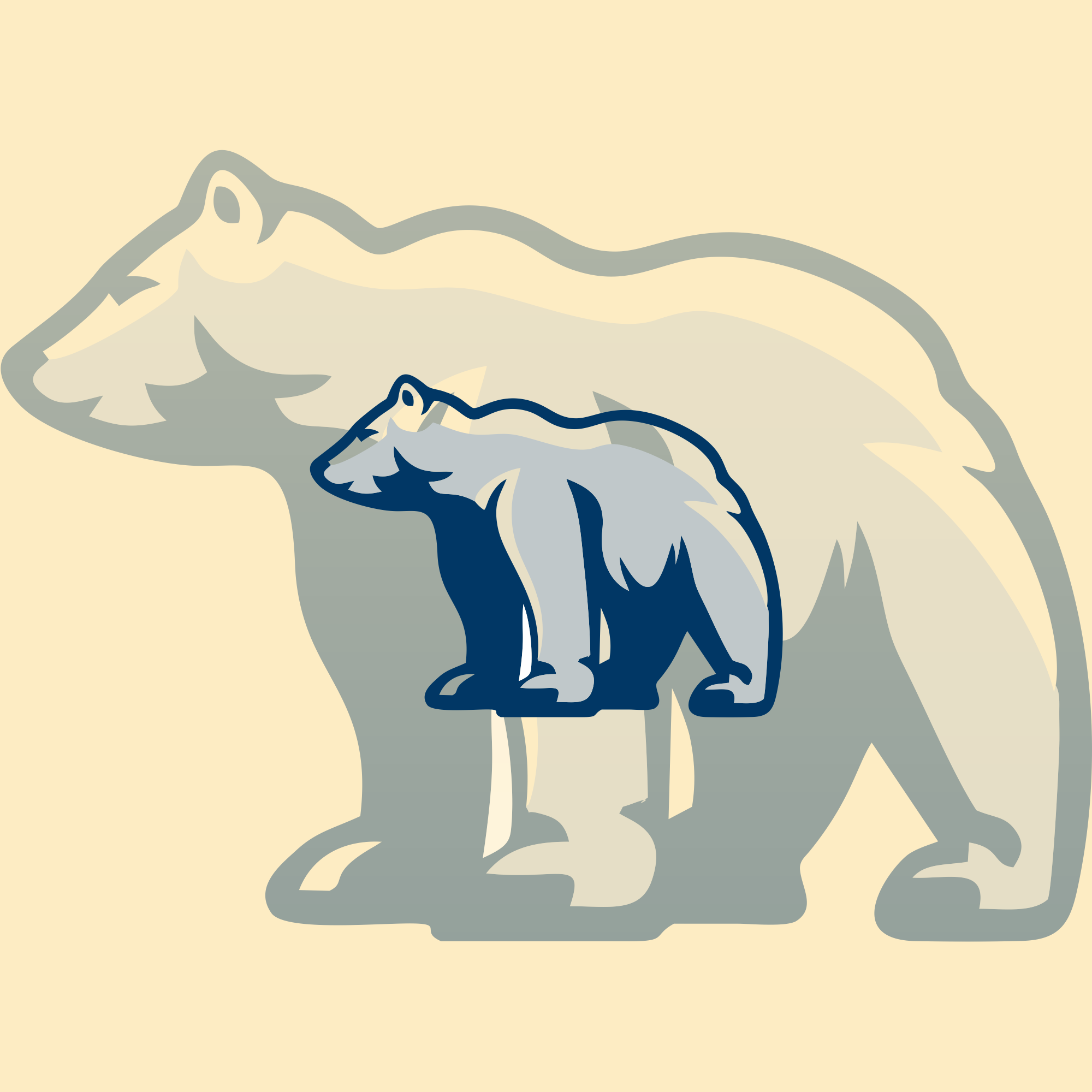bear logo by Hollow. bear logo in Logo & Social Media Pack Inspiration by Hollow.