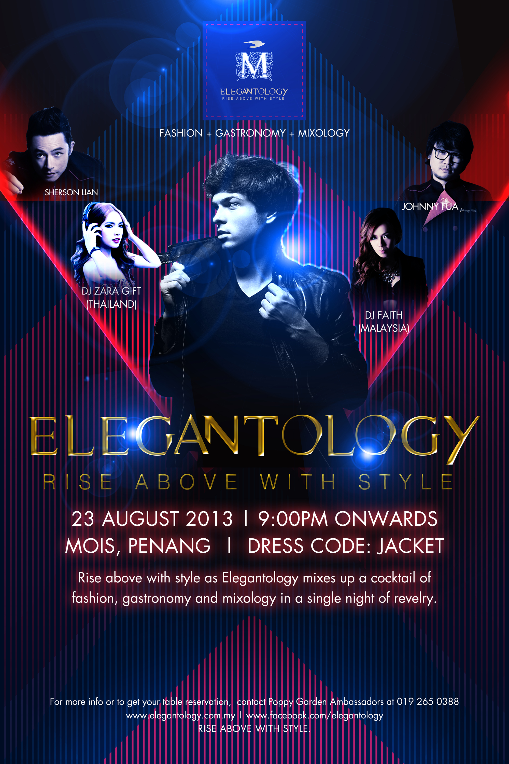 Fashion show poster by Siongwee Fashion show poster in Advertisement Design Inspiration by Siongwee
