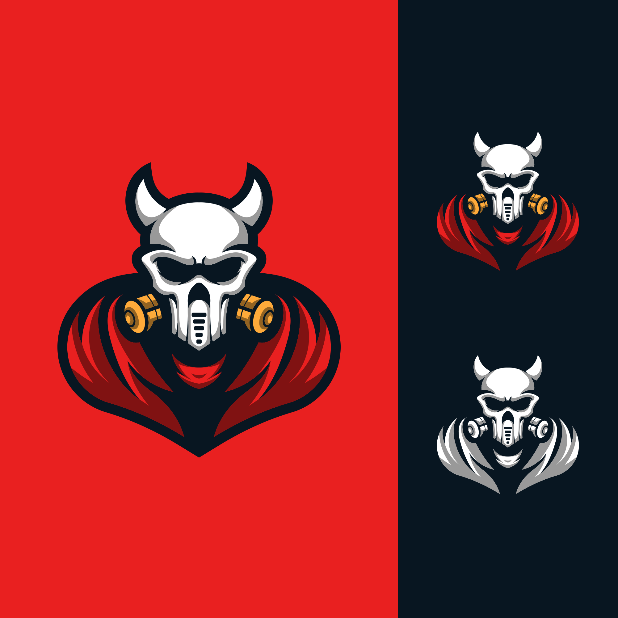 Skull Leader by Helena Skull Leader in Character & Mascot design Inspiration by Helena