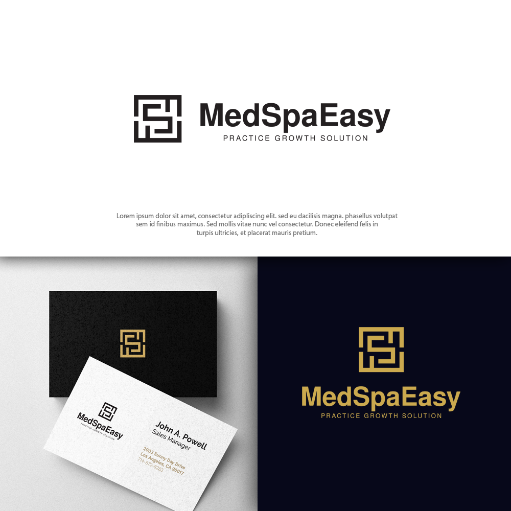 MedSpaEasy by Rooy Design MedSpaEasy in Logo Design Inspiration by Rooy Design