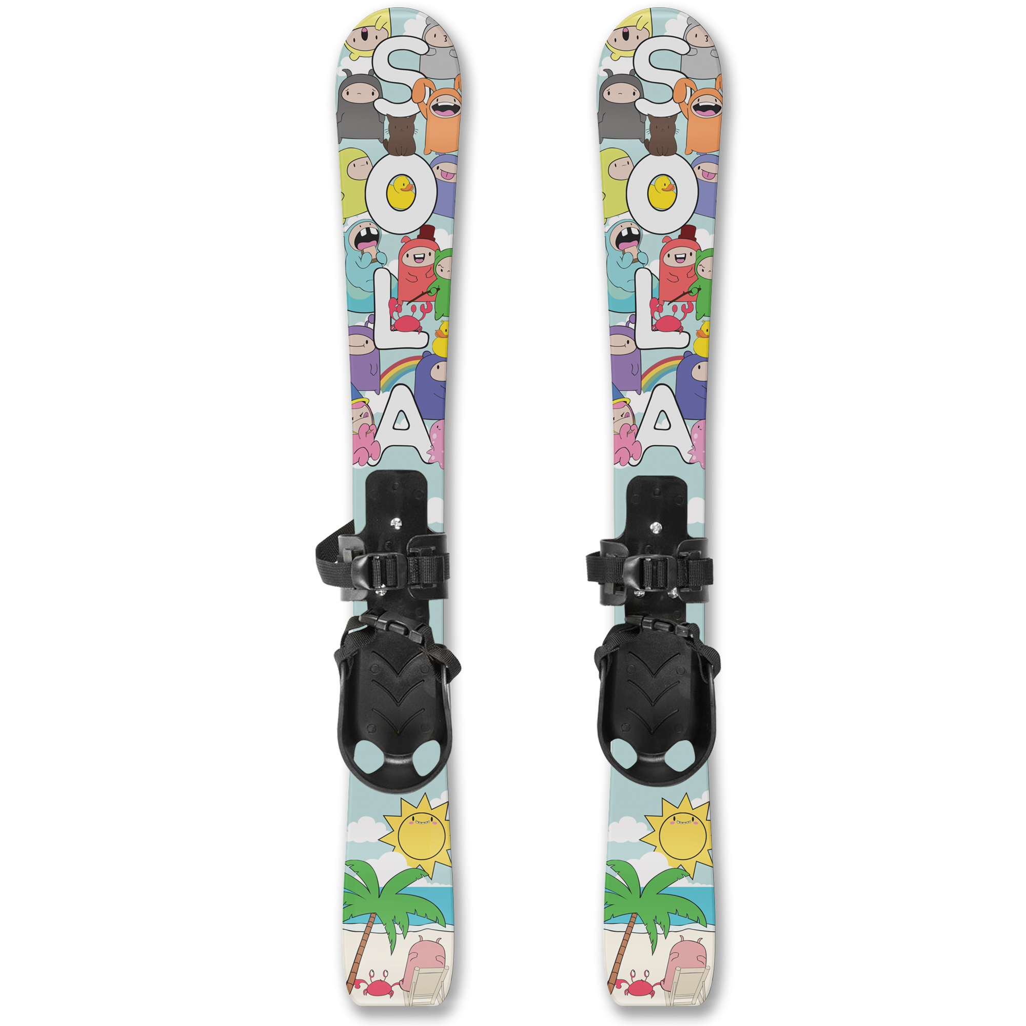 Snowboard Design for Kids in Illustration and Graphics Inspiration by Kabut Lazuardi