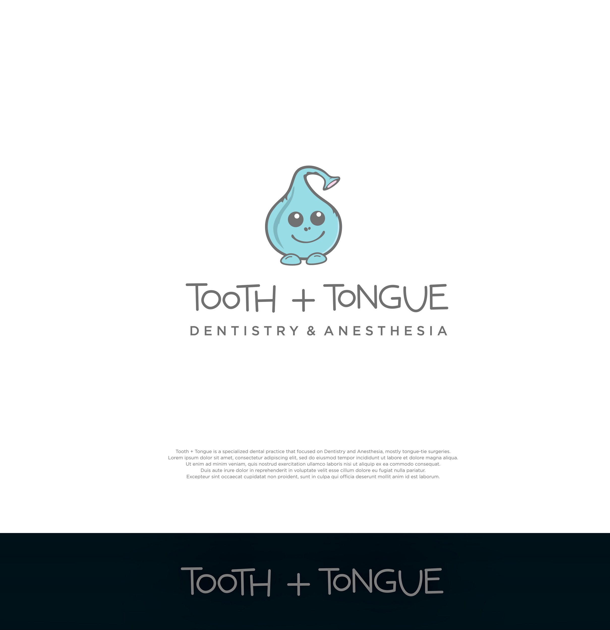Tooth Tongue by Edysign Tooth Tongue in Character & Mascot design Inspiration by Edysign
