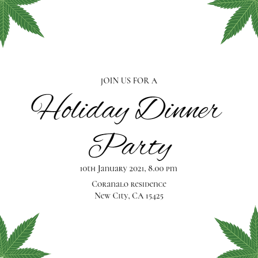 Dinner Party Invitations by Sharmin Akther Dinner Party Invitations in Card Design or Invitation Design Inspiration by Sharmin Akther
