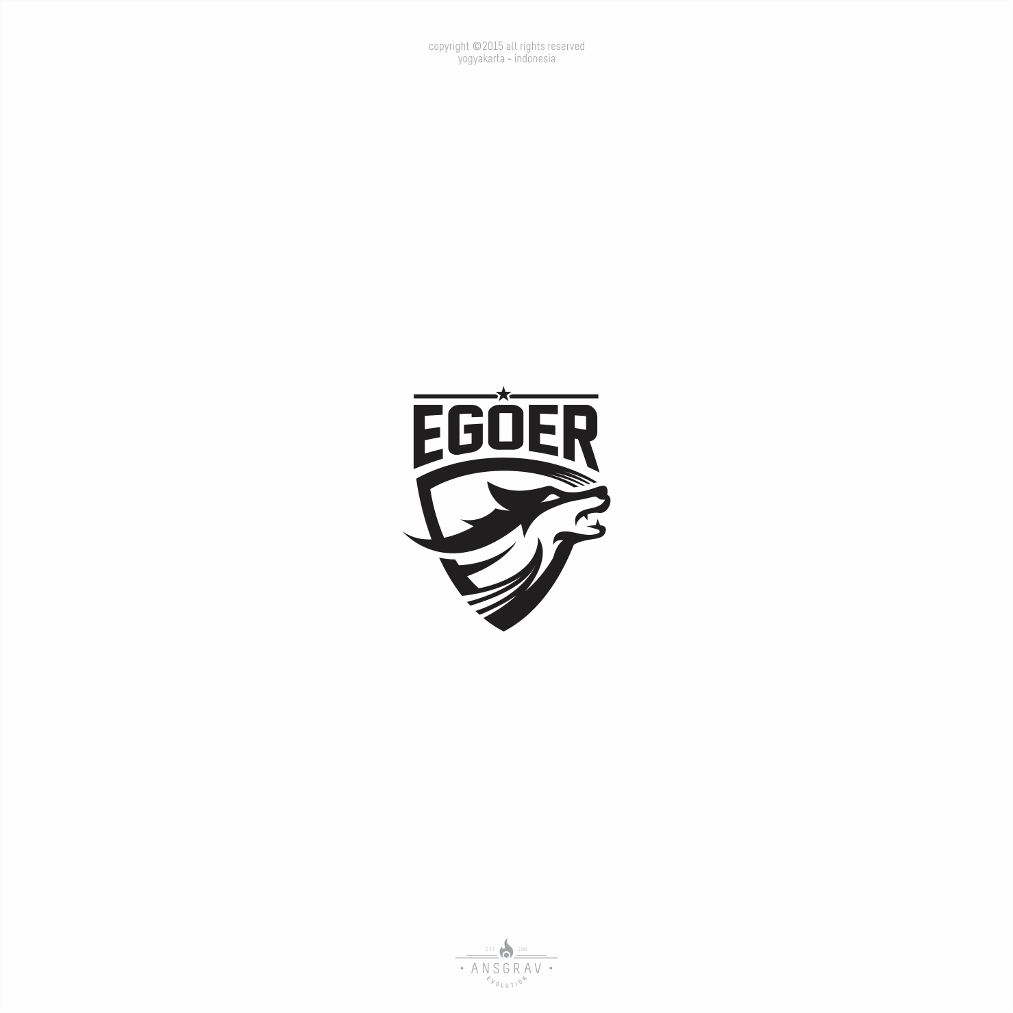 Wolf Logo by Doausaha Wolf Logo in Logo Design Inspiration by Doausaha